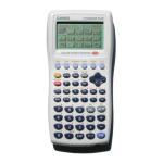 Casio CFX-9850GB PLUS Calculator Manuel utilisateur