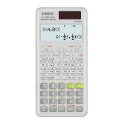 fx-115ES PLUS, fx-991ES PLUS C : Mode d'emploi + IA | Fixfr