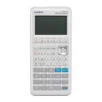 Casio fx-7400GIII Calculator Manuel utilisateur