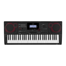 Casio CT-X5000 Manuel utilisateur | Fixfr