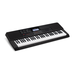 Casio CT-X700 Manuel utilisateur | Fixfr