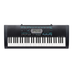CTK-496/700 CASIO : Mode d'emploi + AI Chat | Fixfr