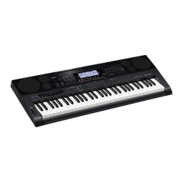 Casio CTK-7000 Manuel utilisateur | Fixfr