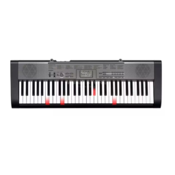 Casio LK-125 Manuel utilisateur | Fixfr
