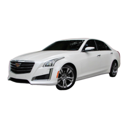 Cadillac CTS 2015 Mode d'emploi | Fixfr