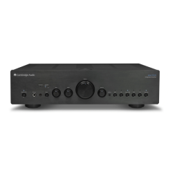 Cambridge Audio AZUR 550A Manuel utilisateur | Fixfr