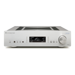 Cambridge Audio AZUR 851A Manuel utilisateur | Fixfr