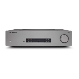 Cambridge Audio CXA81 Amplificateur HiFi Owner's Manual | Fixfr