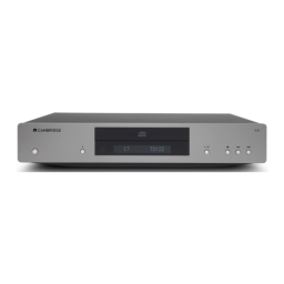 Cambridge Audio AZUR 550C Manuel utilisateur | Fixfr