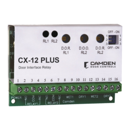 CAMDEN CX-12 Plus Manuel utilisateur | Fixfr