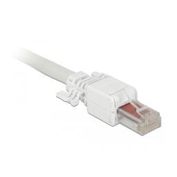DeLOCK 86416 RJ45 plug Cat.6 UTP toolfree 2 pieces Fiche technique | Fixfr