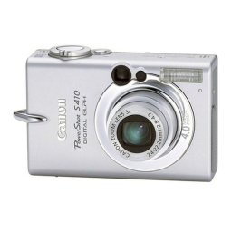 Canon DIGITAL IXUS 430 Manuel utilisateur | Fixfr