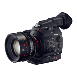 Canon EOS C500 Manuel du propriétaire | Fixfr