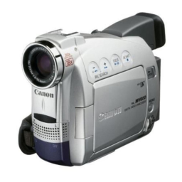 Canon MV600 Manuel utilisateur | Fixfr