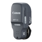 Canon WFT-E8 Manuel utilisateur