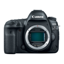 Canon EOS 5D Mark IV Manuel utilisateur | Fixfr