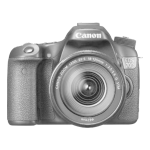 Canon EOS 70D(W) : Mode d'emploi + Chat IA