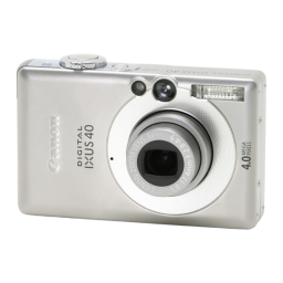 Canon IXUS 30 Manuel utilisateur | Fixfr