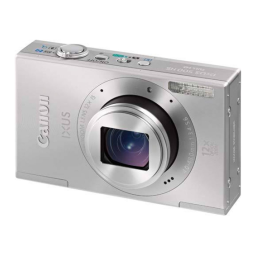 Canon IXUS 500 HS Manuel utilisateur | Fixfr