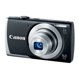 Canon PowerShot A2500 Manuel utilisateur | Fixfr