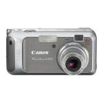 Canon PowerShot A460 Manuel utilisateur