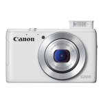 Canon PowerShot S200 Manuel utilisateur