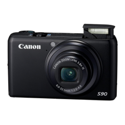 Canon PowerShot S90 Manuel utilisateur | Fixfr