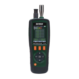Extech Instruments VPC300 Video Particle Counter Manuel utilisateur | Fixfr