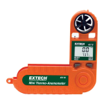 Extech Instruments 45118 Mini Thermo-Anemometer Manuel utilisateur