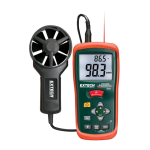 Extech Instruments AN200 CFM/CMM Mini Thermo-Anemometer Manuel utilisateur