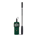 Extech Instruments AN340 CMM/CFM Anemometer/Psychrometer Datalogger Manuel utilisateur