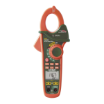 Extech Instruments EX623 400A Dual Input AC/DC Clamp Meter   NCV   IR Thermometer Manuel utilisateur