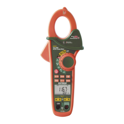 Extech Instruments EX623 400A Dual Input AC/DC Clamp Meter   NCV   IR Thermometer Manuel utilisateur | Fixfr