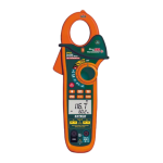 Extech Instruments EX622 400A Dual Input AC Clamp Meter   NCV   IR Thermometer Manuel utilisateur