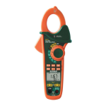 Extech Instruments EX613 400A Dual Input AC/DC Clamp Meter   NCV Manuel utilisateur