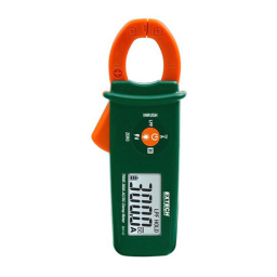 Extech Instruments MA145 True RMS 300A AC/DC Clamp Meter Manuel utilisateur | Fixfr