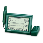 Extech Instruments RH520B Humidity+Temperature Chart Recorder Manuel utilisateur
