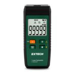 Extech Instruments RPM250W Laser Tachometer Guide de d&eacute;marrage rapide