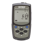 Extech Instruments SL355 Personal Noise Dosimeter/Datalogger Manuel utilisateur