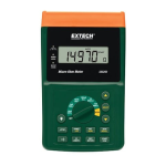 Extech Instruments UM200 High Resolution Micro-Ohm Meter Manuel utilisateur