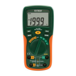 Extech Instruments EX205T TrueRMS Digital Multimeter Manuel utilisateur