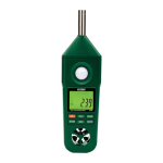 Extech Instruments EN300 5-in-1 Environmental Meter Manuel utilisateur
