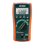 Extech Instruments EX360 8 Function True RMS Multimeter Manuel utilisateur