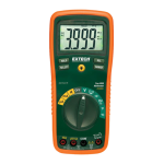 Extech Instruments EX430A 11 Function True RMS Professional MultiMeter Manuel utilisateur