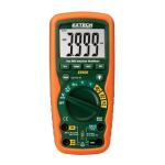 Extech Instruments EX505 11 Function Heavy Duty True RMS Industrial MultiMeter Manuel utilisateur