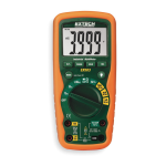 Extech Instruments EX503 10 Function Heavy Duty Industrial MultiMeter Manuel utilisateur