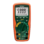 Extech Instruments EX520 11 Function Heavy Duty True RMS Industrial MultiMeter Manuel utilisateur