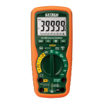 Extech Instruments EX530 11 Function Heavy Duty True RMS Industrial MultiMeter Manuel utilisateur