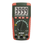 Extech Instruments MN16A Digital Mini MultiMeter Manuel utilisateur