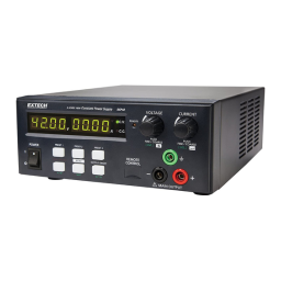 Extech Instruments DCP42 160W Switching Power Supply Manuel utilisateur | Fixfr